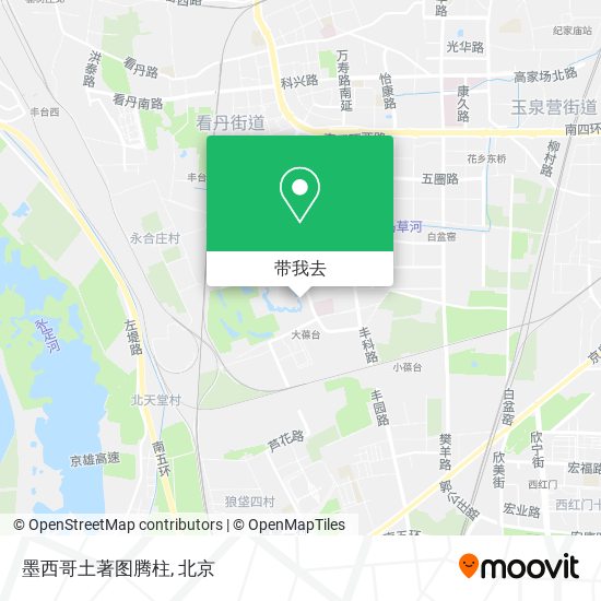 墨西哥土著图腾柱地图