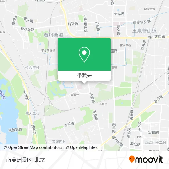南美洲景区地图