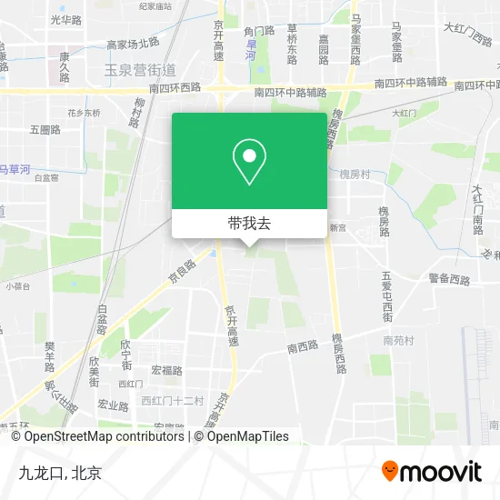 九龙口地图