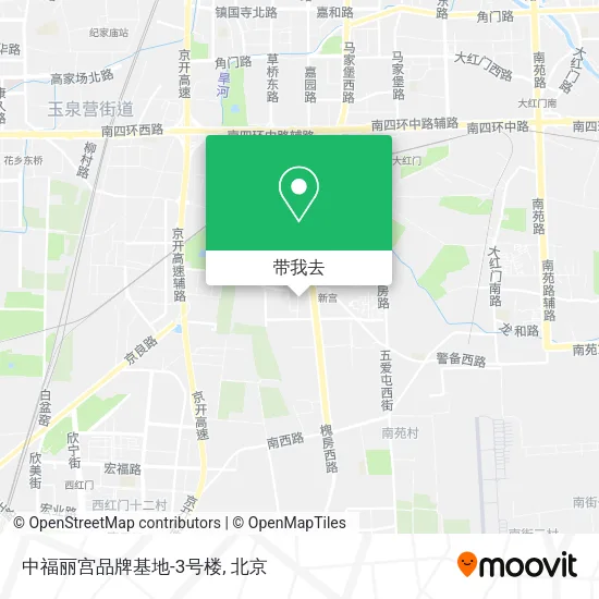 中福丽宫品牌基地-3号楼地图