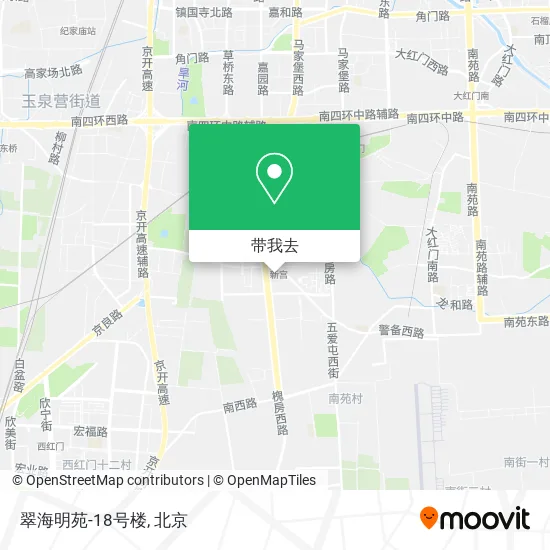 翠海明苑-18号楼地图