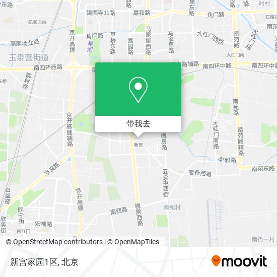 新宫家园1区地图