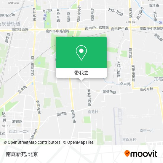 南庭新苑地图