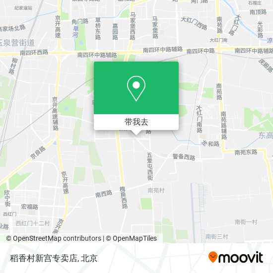 稻香村新宫专卖店地图