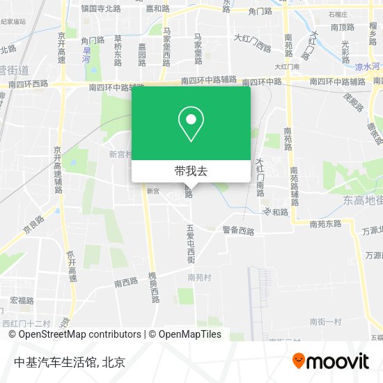 中基汽车生活馆地图