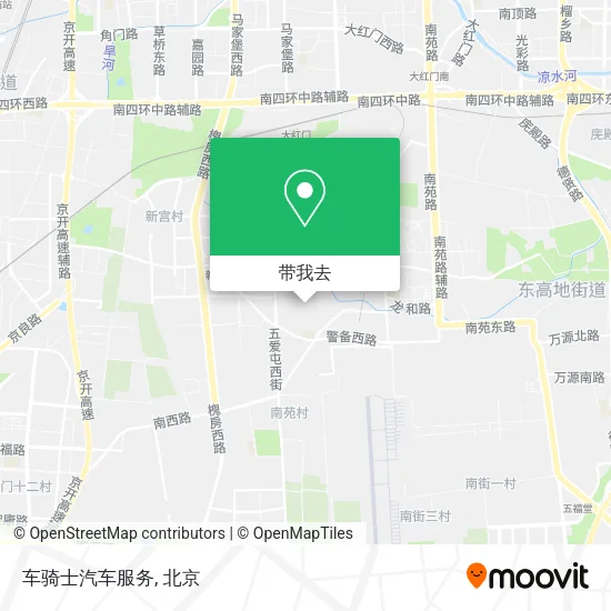车骑士汽车服务地图