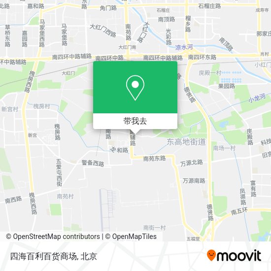 四海百利百货商场地图