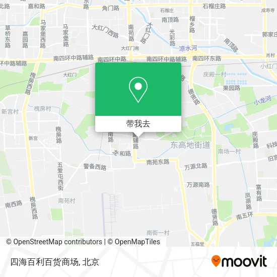 四海百利百货商场地图