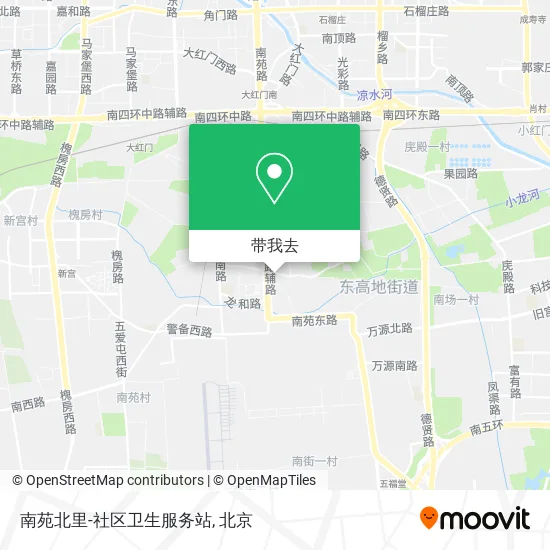 南苑北里-社区卫生服务站地图
