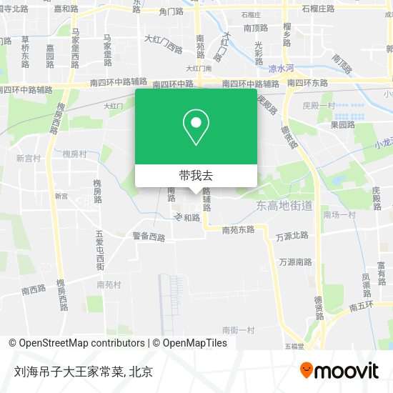 刘海吊子大王家常菜地图