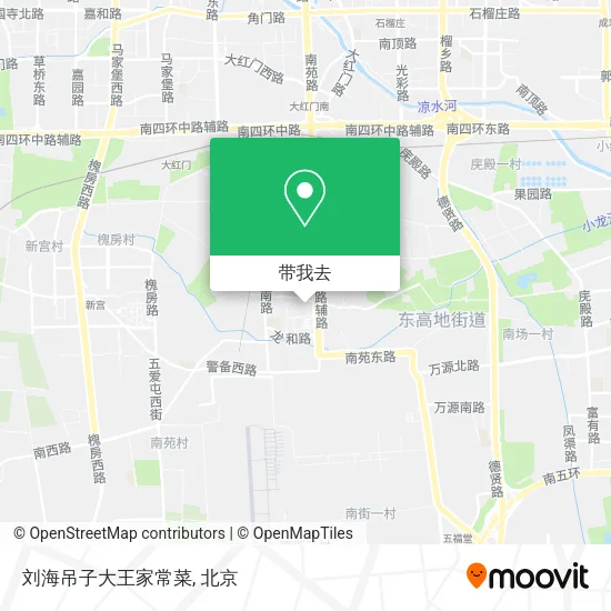 刘海吊子大王家常菜地图