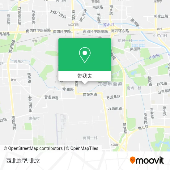 西北造型地图
