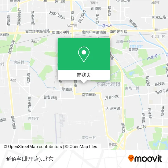 鲜佰客(北里店)地图