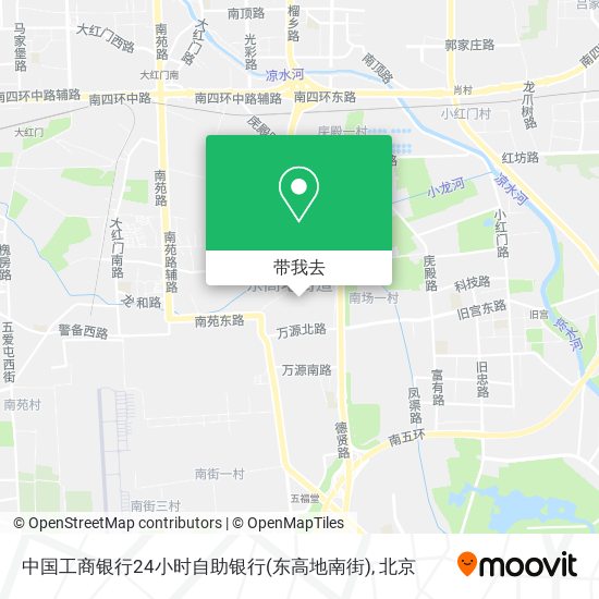 中国工商银行24小时自助银行(东高地南街)地图