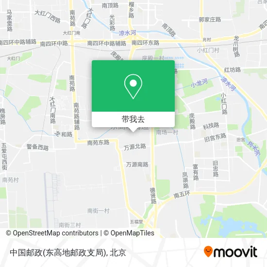 中国邮政(东高地邮政支局)地图