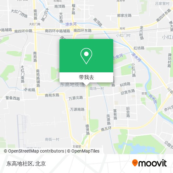 东高地社区地图