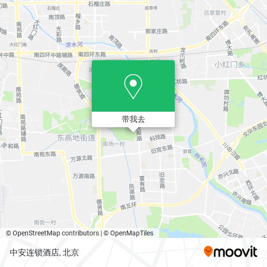 中安连锁酒店地图