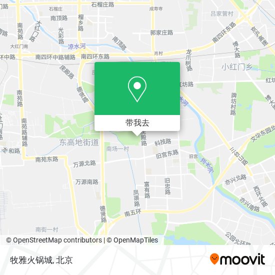牧雅火锅城地图