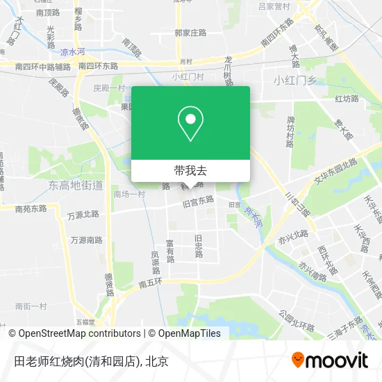 田老师红烧肉(清和园店)地图