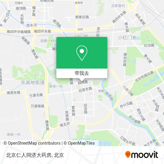 北京仁人同济大药房地图