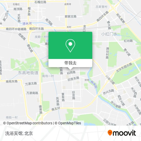 洗浴宾馆地图