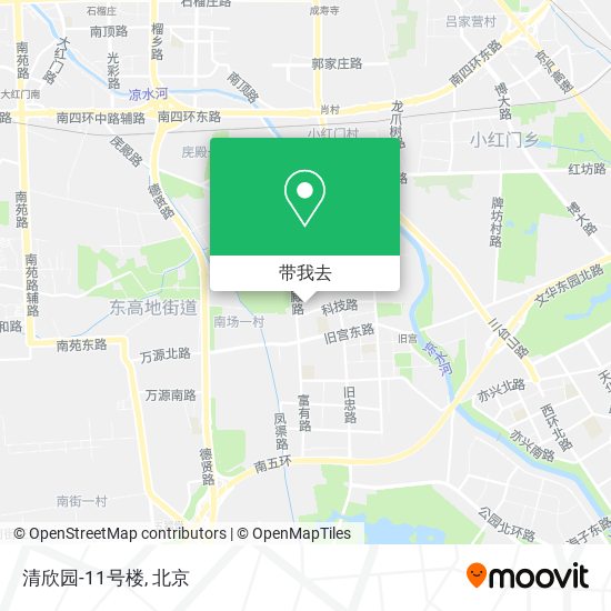 清欣园-11号楼地图