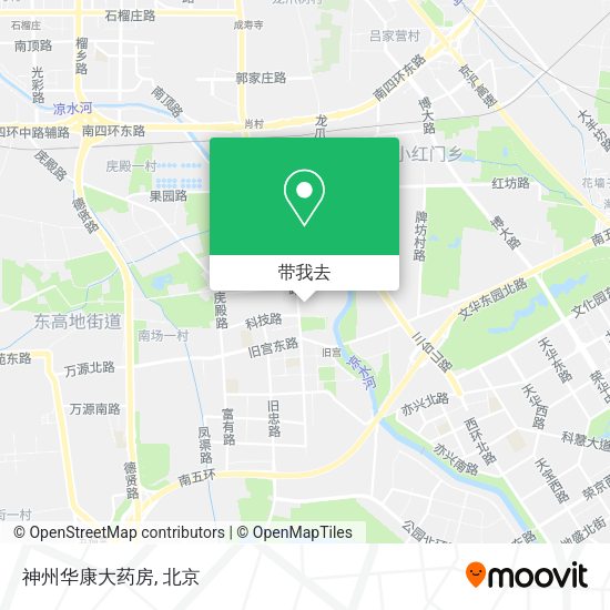 神州华康大药房地图