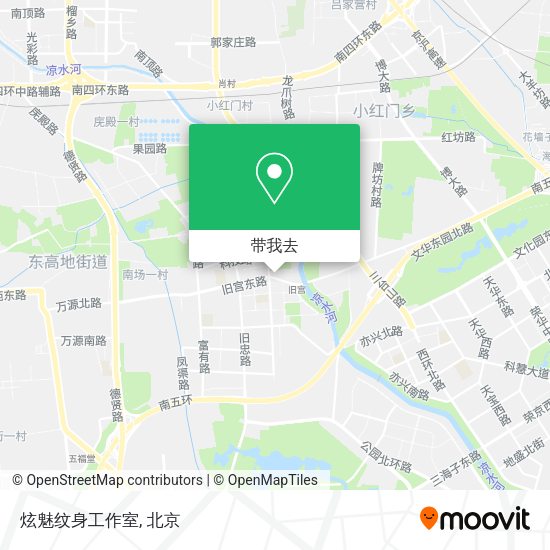 炫魅纹身工作室地图