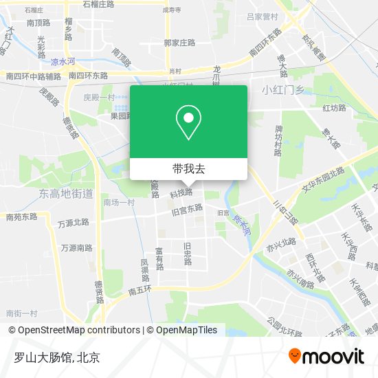罗山大肠馆地图