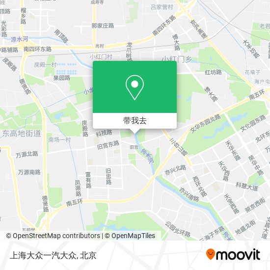 上海大众一汽大众地图