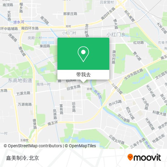 鑫美制冷地图