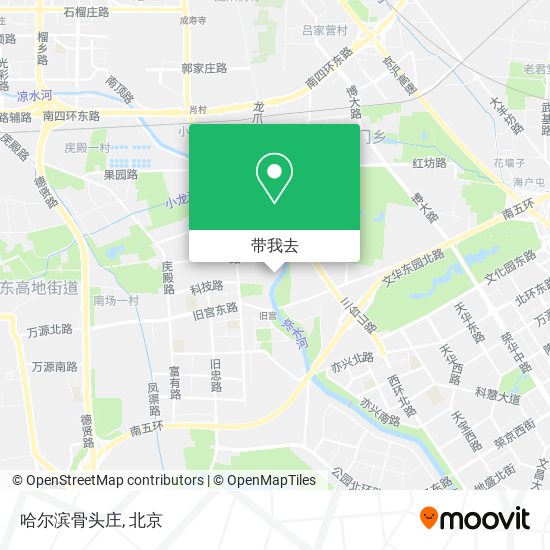 哈尔滨骨头庄地图