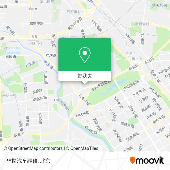 华世汽车维修地图