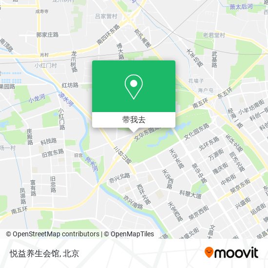 悦益养生会馆地图
