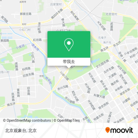 北京观象台地图