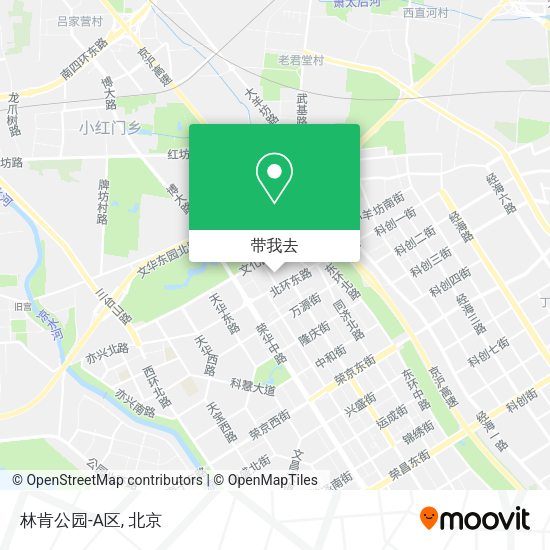 林肯公园-A区地图