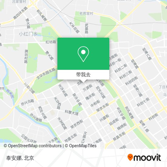 泰安娜地图