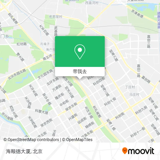 海顺德大厦地图