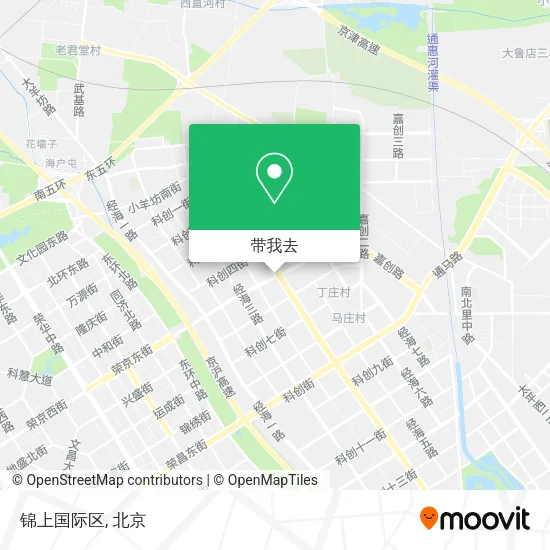 锦上国际区地图