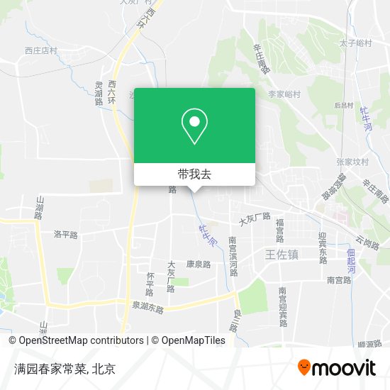 满园春家常菜地图