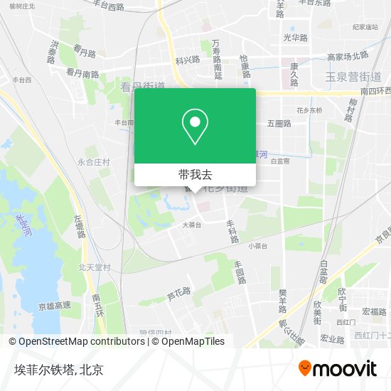 埃菲尔铁塔地图