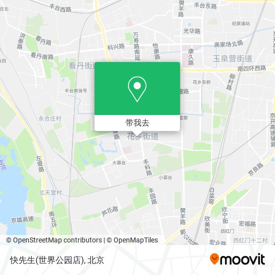 快先生(世界公园店)地图