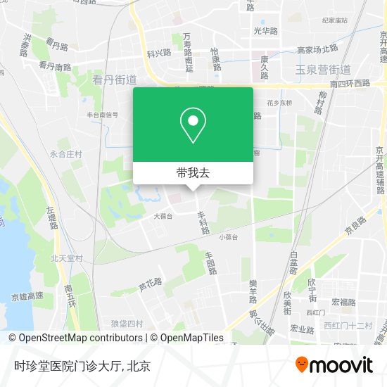 时珍堂医院门诊大厅地图