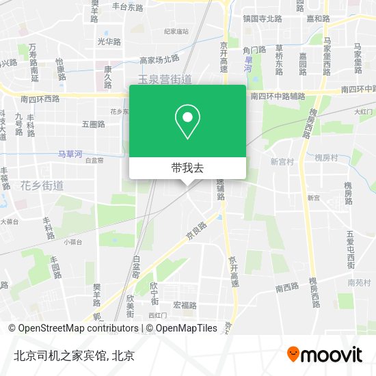 北京司机之家宾馆地图