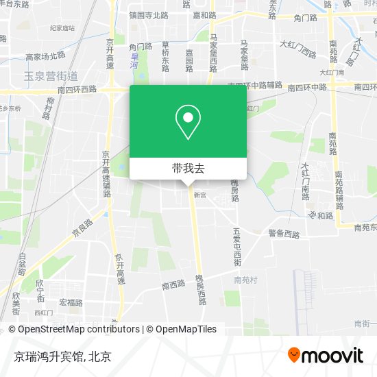 京瑞鸿升宾馆地图