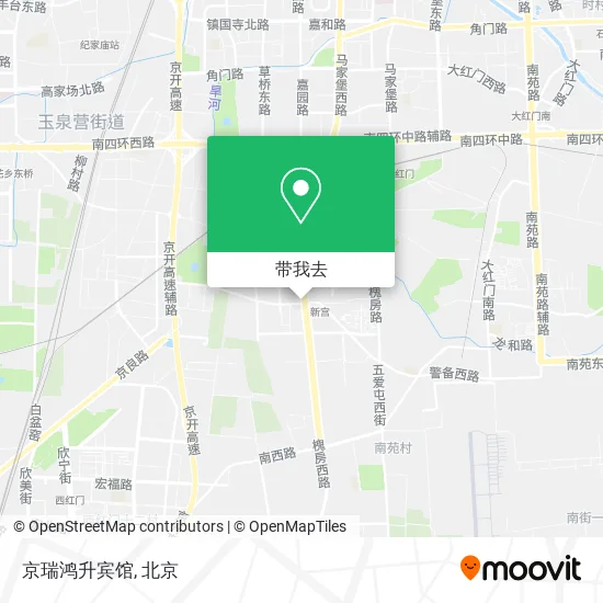 京瑞鸿升宾馆地图