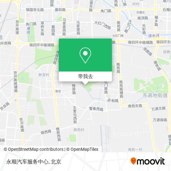 永顺汽车服务中心地图