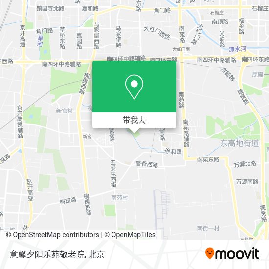 意馨夕阳乐苑敬老院地图
