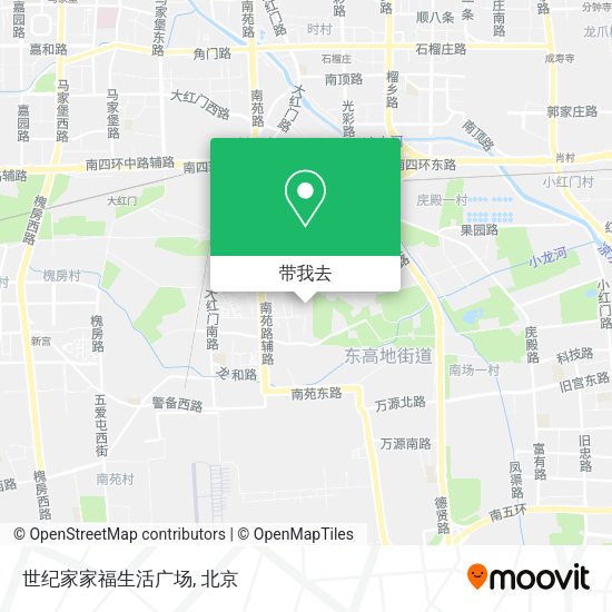 世纪家家福生活广场地图