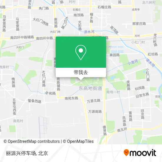 丽源兴停车场地图